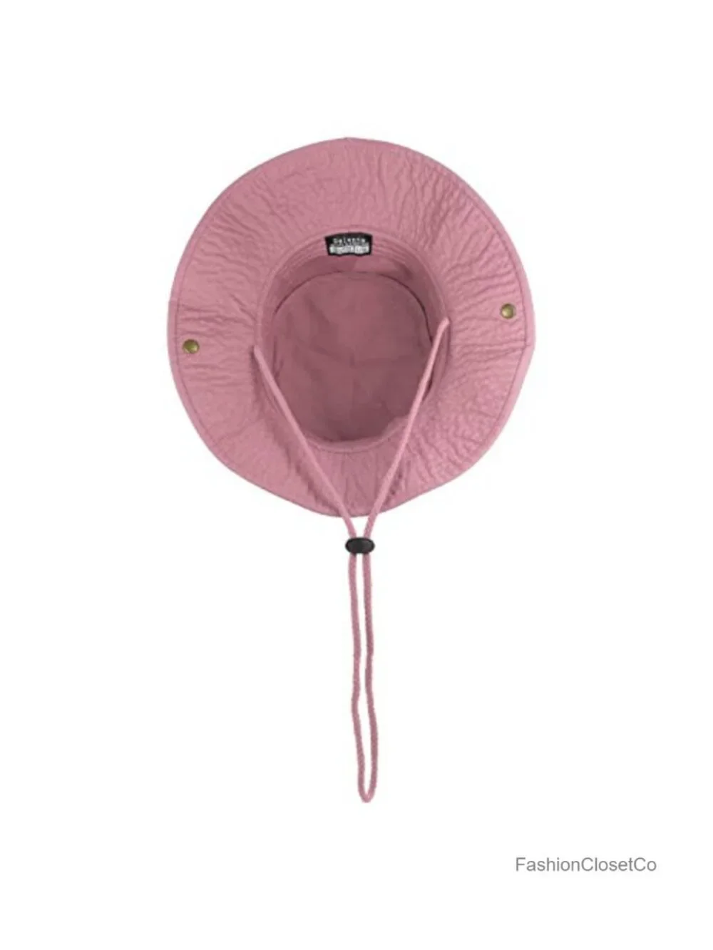 100% Cotton Stone-Washed Adjustable Bucket Safari Sun Hat